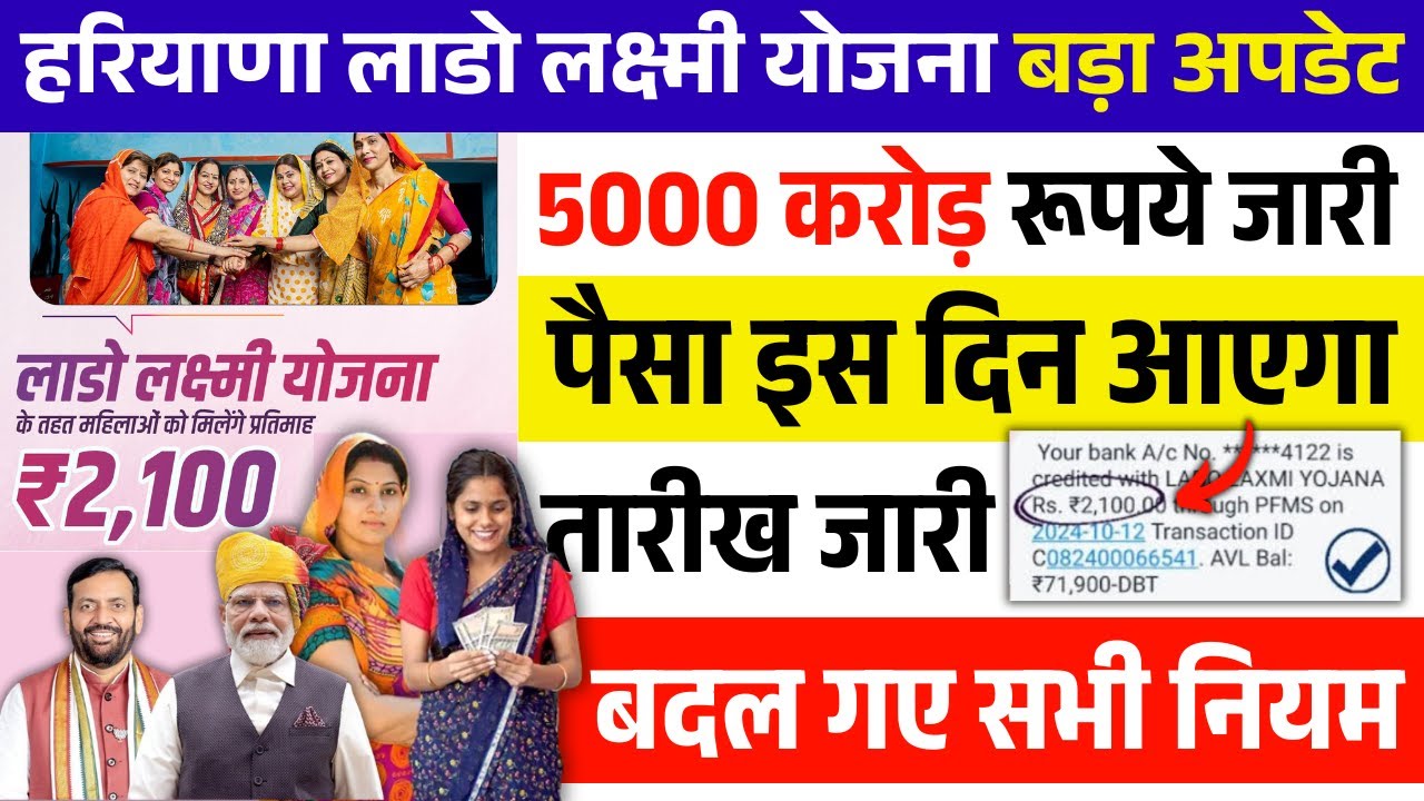 Haryana Lado Laxmi Yojana 2025